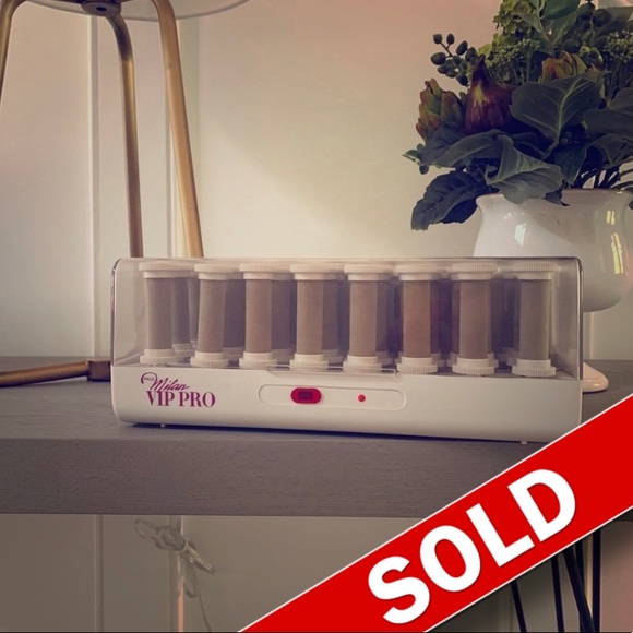 ❤️🛍SOLD🛍❤️Paul Milan VIP Pro Heated Hair Curlers - Picture 1 of 2